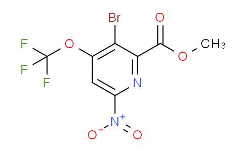 AM185276 | 1803613-46-8 | Methyl 3-bromo-6-nitro-4-(trifluoromethoxy)pyridine-2-carboxylate