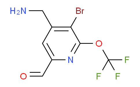 AM185277 | 1803577-17-4 | 4-(Aminomethyl)-3-bromo-2-(trifluoromethoxy)pyridine-6-carboxaldehyde