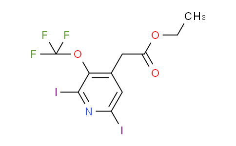 AM18528 | 1806102-42-0 | Ethyl 2,6-diiodo-3-(trifluoromethoxy)pyridine-4-acetate