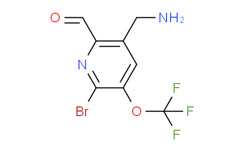 AM185281 | 1806095-08-8 | 5-(Aminomethyl)-2-bromo-3-(trifluoromethoxy)pyridine-6-carboxaldehyde