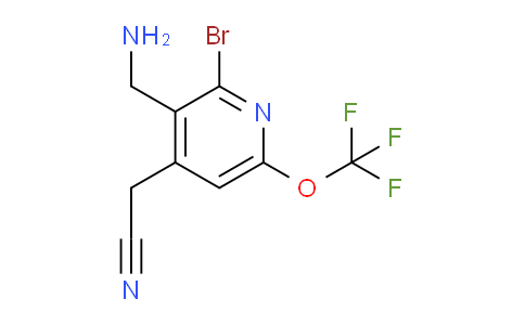 AM185282 | 1804657-19-9 | 3-(Aminomethyl)-2-bromo-6-(trifluoromethoxy)pyridine-4-acetonitrile