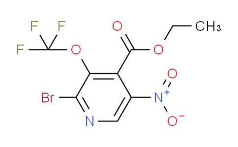 AM185283 | 1806123-61-4 | Ethyl 2-bromo-5-nitro-3-(trifluoromethoxy)pyridine-4-carboxylate