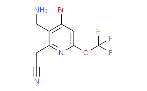 AM185287 | 1804657-34-8 | 3-(Aminomethyl)-4-bromo-6-(trifluoromethoxy)pyridine-2-acetonitrile