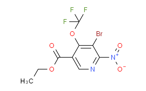 AM185291 | 1804003-99-3 | Ethyl 3-bromo-2-nitro-4-(trifluoromethoxy)pyridine-5-carboxylate