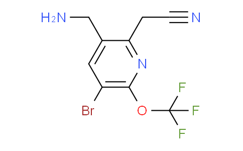 AM185293 | 1806201-67-1 | 3-(Aminomethyl)-5-bromo-6-(trifluoromethoxy)pyridine-2-acetonitrile