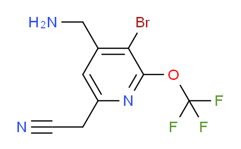 AM185295 | 1803465-68-0 | 4-(Aminomethyl)-3-bromo-2-(trifluoromethoxy)pyridine-6-acetonitrile