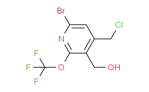 AM185301 | 1806206-74-5 | 6-Bromo-4-(chloromethyl)-2-(trifluoromethoxy)pyridine-3-methanol