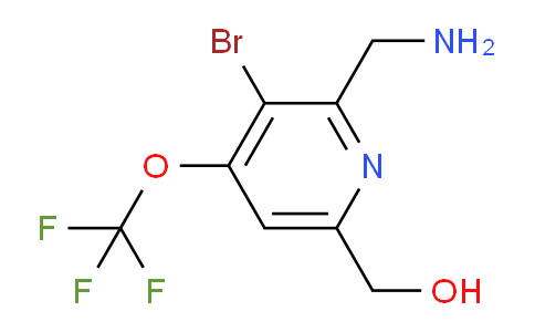 AM185302 | 1803576-82-0 | 2-(Aminomethyl)-3-bromo-4-(trifluoromethoxy)pyridine-6-methanol