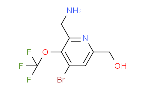 AM185304 | 1806201-72-8 | 2-(Aminomethyl)-4-bromo-3-(trifluoromethoxy)pyridine-6-methanol