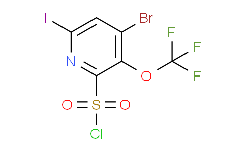AM185306 | 1803903-28-7 | 4-Bromo-6-iodo-3-(trifluoromethoxy)pyridine-2-sulfonyl chloride