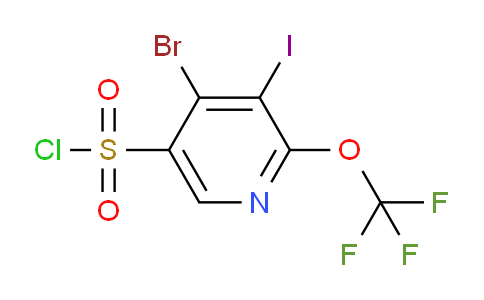 AM185309 | 1803949-98-5 | 4-Bromo-3-iodo-2-(trifluoromethoxy)pyridine-5-sulfonyl chloride
