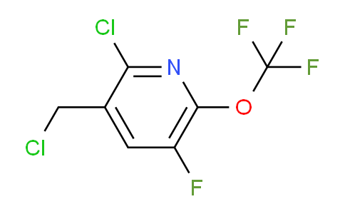 AM185312 | 1806108-29-1 | 2-Chloro-3-(chloromethyl)-5-fluoro-6-(trifluoromethoxy)pyridine