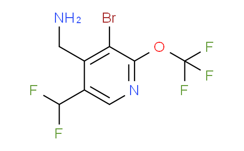 AM185318 | 1803637-75-3 | 4-(Aminomethyl)-3-bromo-5-(difluoromethyl)-2-(trifluoromethoxy)pyridine