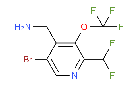 AM185320 | 1804395-81-0 | 4-(Aminomethyl)-5-bromo-2-(difluoromethyl)-3-(trifluoromethoxy)pyridine
