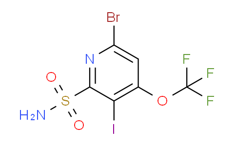 AM185321 | 1803995-75-6 | 6-Bromo-3-iodo-4-(trifluoromethoxy)pyridine-2-sulfonamide