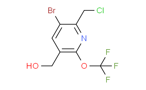 AM185322 | 1806083-50-0 | 3-Bromo-2-(chloromethyl)-6-(trifluoromethoxy)pyridine-5-methanol