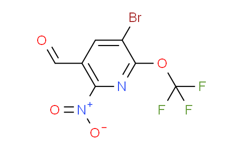 AM185324 | 1804617-82-0 | 3-Bromo-6-nitro-2-(trifluoromethoxy)pyridine-5-carboxaldehyde