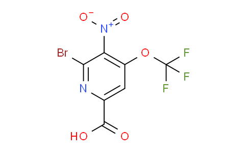 AM185326 | 1806195-12-9 | 2-Bromo-3-nitro-4-(trifluoromethoxy)pyridine-6-carboxylic acid