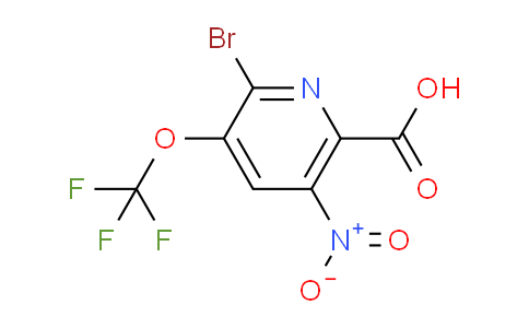 AM185339 | 1804582-13-5 | 2-Bromo-5-nitro-3-(trifluoromethoxy)pyridine-6-carboxylic acid