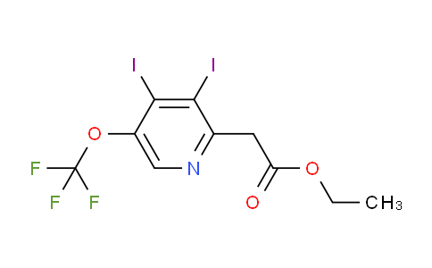 AM18534 | 1803986-82-4 | Ethyl 3,4-diiodo-5-(trifluoromethoxy)pyridine-2-acetate