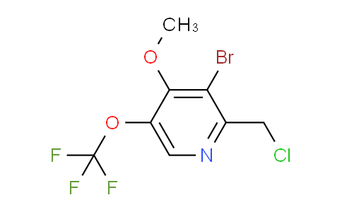 AM185347 | 1803621-41-1 | 3-Bromo-2-(chloromethyl)-4-methoxy-5-(trifluoromethoxy)pyridine