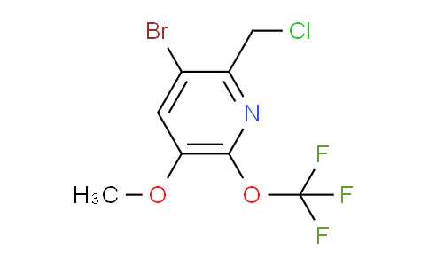 AM185348 | 1806092-31-8 | 3-Bromo-2-(chloromethyl)-5-methoxy-6-(trifluoromethoxy)pyridine