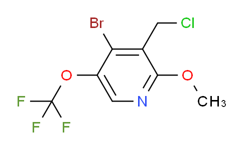 AM185358 | 1804583-12-7 | 4-Bromo-3-(chloromethyl)-2-methoxy-5-(trifluoromethoxy)pyridine