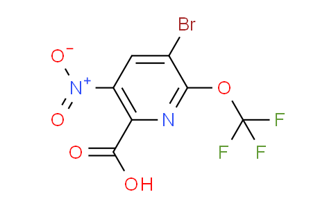 AM185360 | 1806200-50-9 | 3-Bromo-5-nitro-2-(trifluoromethoxy)pyridine-6-carboxylic acid