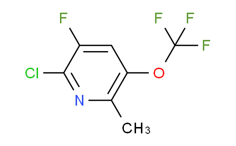 AM185361 | 1804547-37-2 | 2-Chloro-3-fluoro-6-methyl-5-(trifluoromethoxy)pyridine