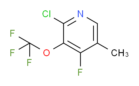 AM185364 | 1804363-31-2 | 2-Chloro-4-fluoro-5-methyl-3-(trifluoromethoxy)pyridine