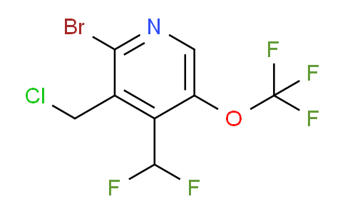AM185372 | 1803958-33-9 | 2-Bromo-3-(chloromethyl)-4-(difluoromethyl)-5-(trifluoromethoxy)pyridine