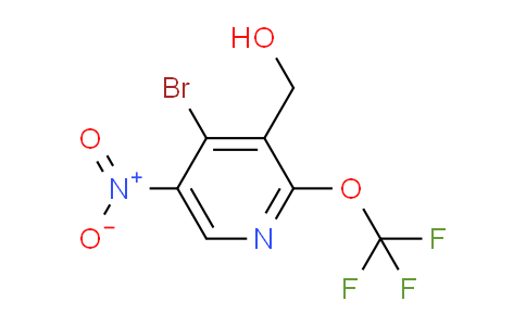4-Bromo-5-nitro-2-(trifluoromethoxy)pyridine-3-methanol