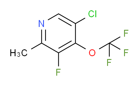 5-Chloro-3-fluoro-2-methyl-4-(trifluoromethoxy)pyridine