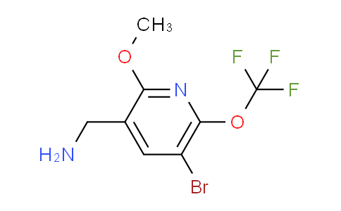 AM185391 | 1806090-45-8 | 3-(Aminomethyl)-5-bromo-2-methoxy-6-(trifluoromethoxy)pyridine