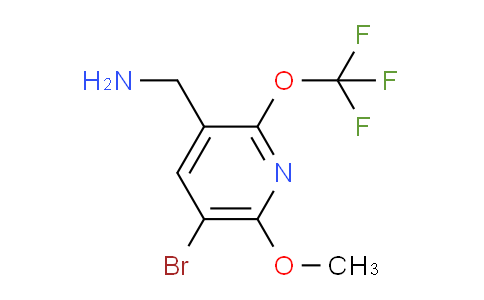 AM185392 | 1806090-52-7 | 3-(Aminomethyl)-5-bromo-6-methoxy-2-(trifluoromethoxy)pyridine
