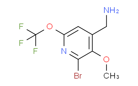 AM185394 | 1806220-38-1 | 4-(Aminomethyl)-2-bromo-3-methoxy-6-(trifluoromethoxy)pyridine