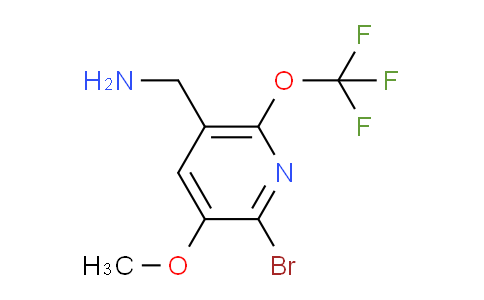 AM185402 | 1803480-08-1 | 5-(Aminomethyl)-2-bromo-3-methoxy-6-(trifluoromethoxy)pyridine