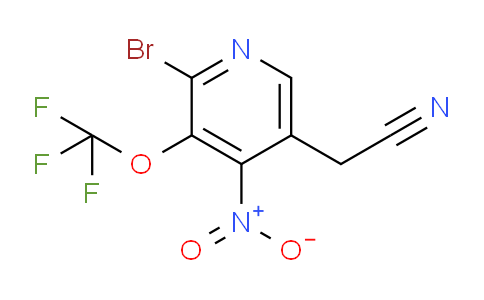 AM185405 | 1804580-45-7 | 2-Bromo-4-nitro-3-(trifluoromethoxy)pyridine-5-acetonitrile