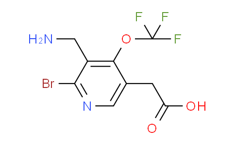 AM185408 | 1804619-69-9 | 3-(Aminomethyl)-2-bromo-4-(trifluoromethoxy)pyridine-5-acetic acid