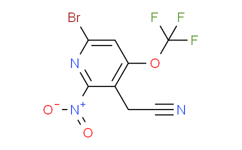 AM185414 | 1804580-66-2 | 6-Bromo-2-nitro-4-(trifluoromethoxy)pyridine-3-acetonitrile