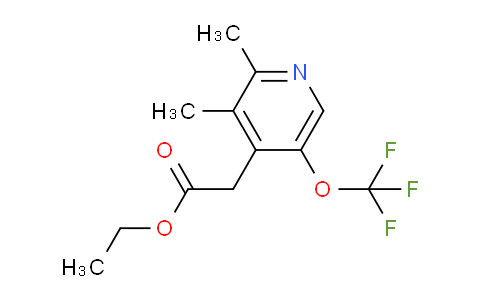 AM18542 | 1804003-10-8 | Ethyl 2,3-dimethyl-5-(trifluoromethoxy)pyridine-4-acetate
