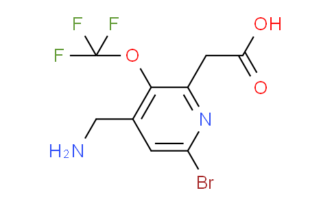AM185424 | 1803470-11-2 | 4-(Aminomethyl)-6-bromo-3-(trifluoromethoxy)pyridine-2-acetic acid