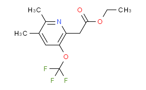 AM18543 | 1804506-47-5 | Ethyl 2,3-dimethyl-5-(trifluoromethoxy)pyridine-6-acetate