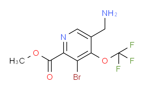 AM185434 | 1804397-19-0 | Methyl 5-(aminomethyl)-3-bromo-4-(trifluoromethoxy)pyridine-2-carboxylate