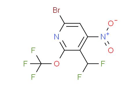 AM185435 | 1806092-81-8 | 6-Bromo-3-(difluoromethyl)-4-nitro-2-(trifluoromethoxy)pyridine