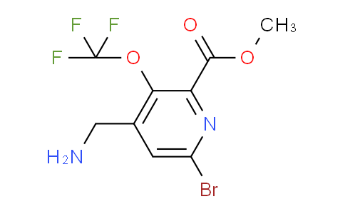 AM185439 | 1803469-66-0 | Methyl 4-(aminomethyl)-6-bromo-3-(trifluoromethoxy)pyridine-2-carboxylate