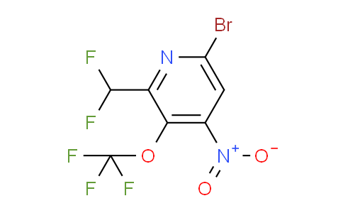 AM185442 | 1803998-86-8 | 6-Bromo-2-(difluoromethyl)-4-nitro-3-(trifluoromethoxy)pyridine