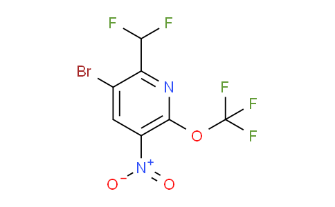 AM185446 | 1803636-95-4 | 3-Bromo-2-(difluoromethyl)-5-nitro-6-(trifluoromethoxy)pyridine