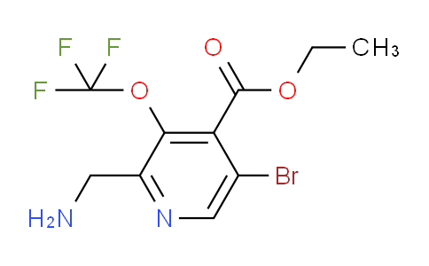 AM185449 | 1806095-63-5 | Ethyl 2-(aminomethyl)-5-bromo-3-(trifluoromethoxy)pyridine-4-carboxylate