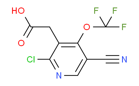AM185460 | 1803910-23-7 | 2-Chloro-5-cyano-4-(trifluoromethoxy)pyridine-3-acetic acid
